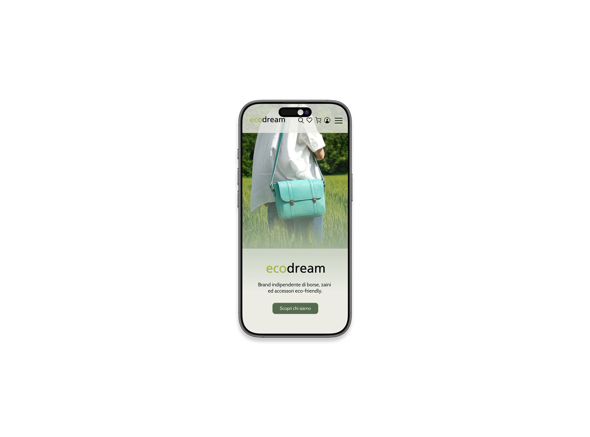 Wireframe shop Ecodream